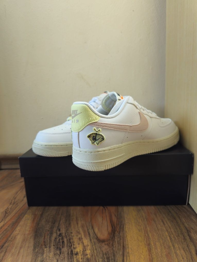 Кецове Nike Air Force 1 Low '07 SE Next Nature White Pink Oxford