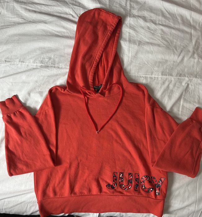 Hanorac Juicy Couture vintage rosu original