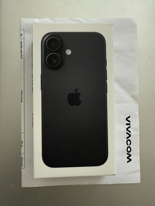 iphone 16 256 Black