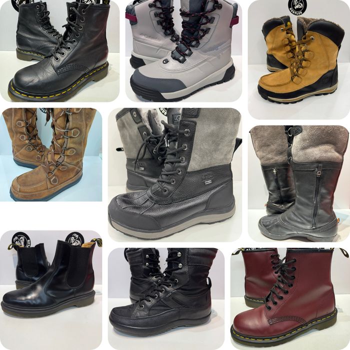 Дамски зимни боти  Dr.Martens,Timberland,Tomy Hilfiger Clarks Moon Boo