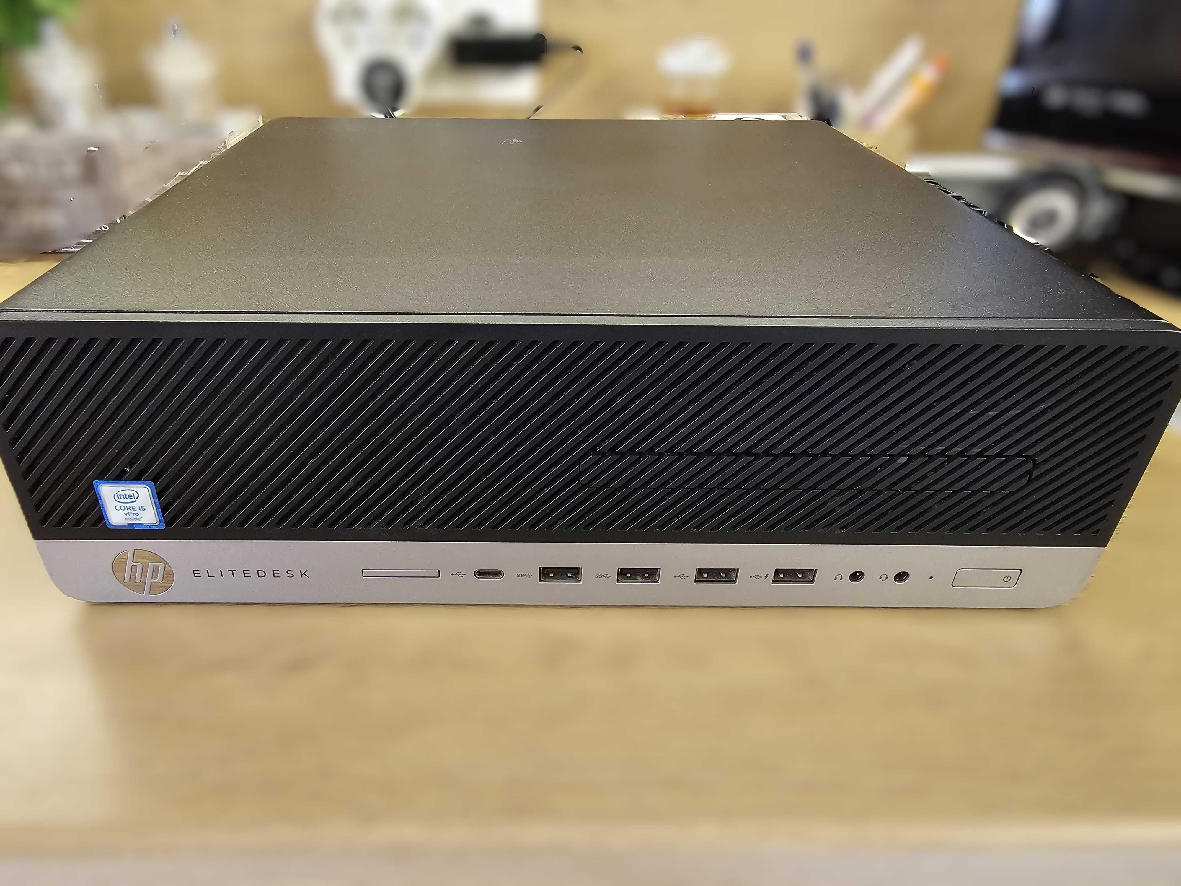 Компютър HP 800 Elitedesk G3 i5/128GB ssd/8 ram