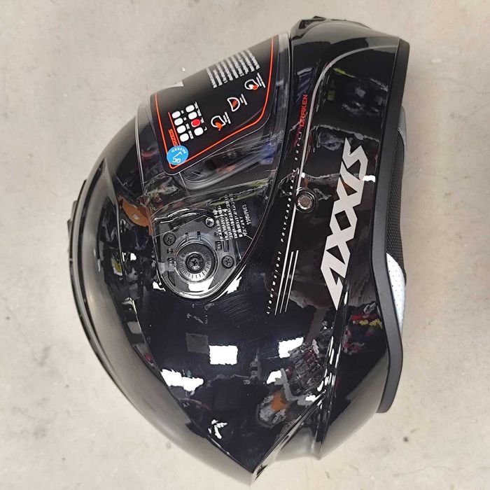 Каска AXXIS Draken S Solid A11 Gloss Black - Код: 83139