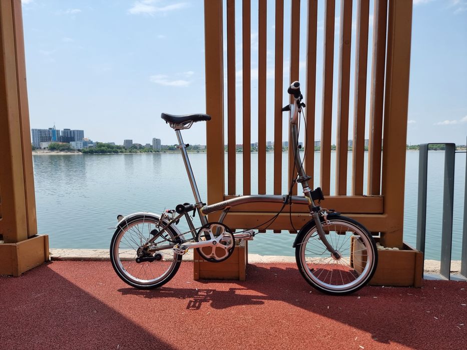 Brompton H3L - Raw Laquer premium - Pliabila