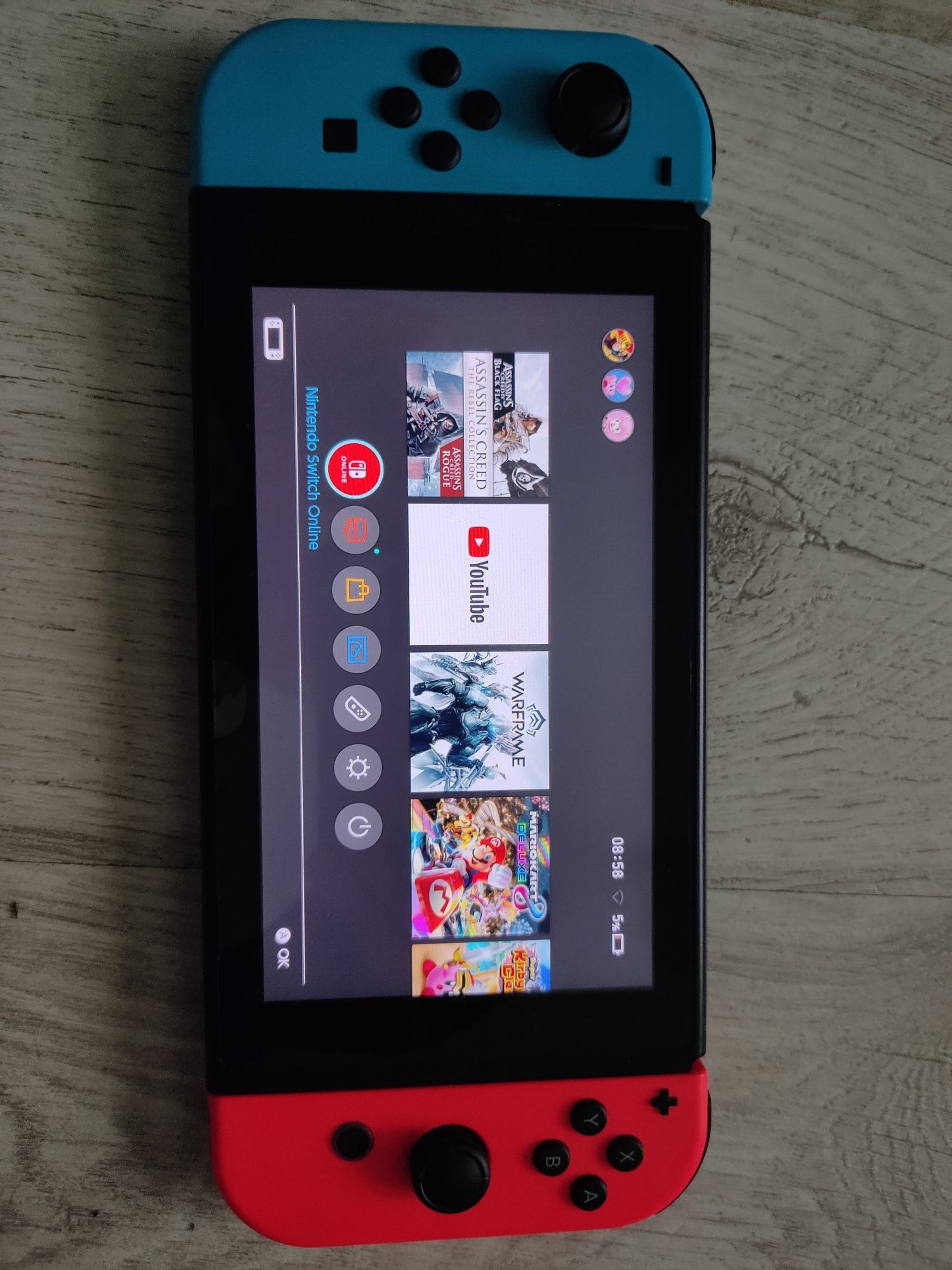 Nintendo Switch nemodat+ jocuri + accesoriii