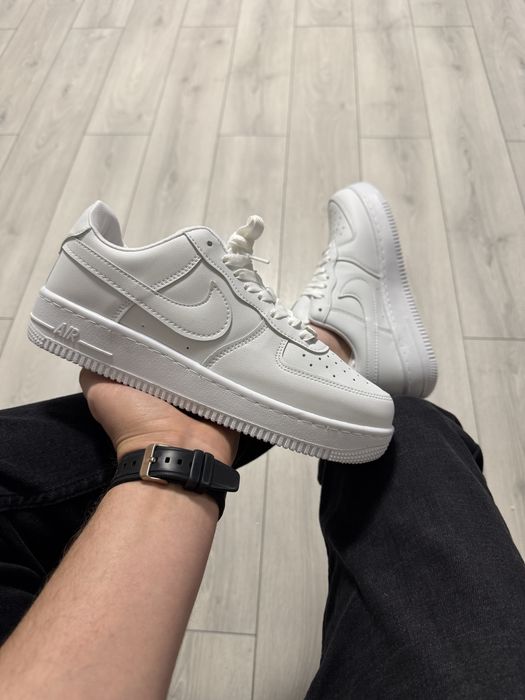 Adidasi Unisex Nike Air Force 1 Full Alb!