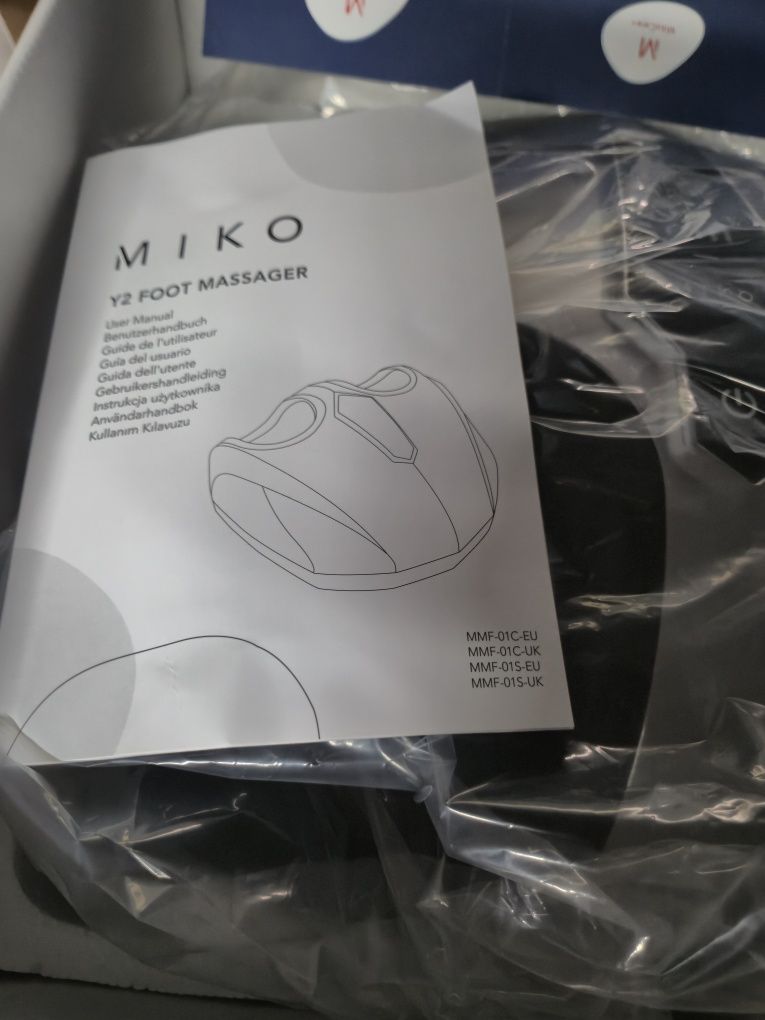 Висококачествен Масажор за крака MIKO с дълбоко месене, компресия, шиа