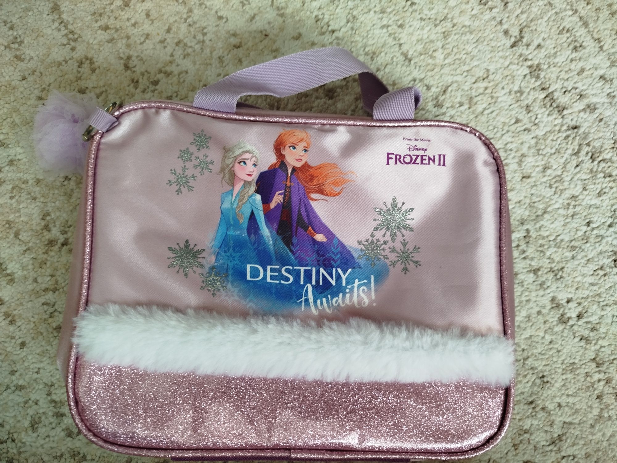 Geanta copii Frozen cu organizator
