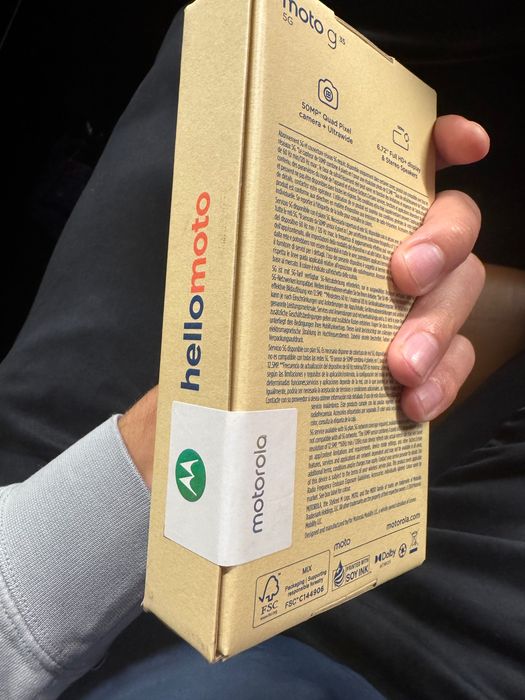 Motorola G35 НОВ запечатан с гаранция!