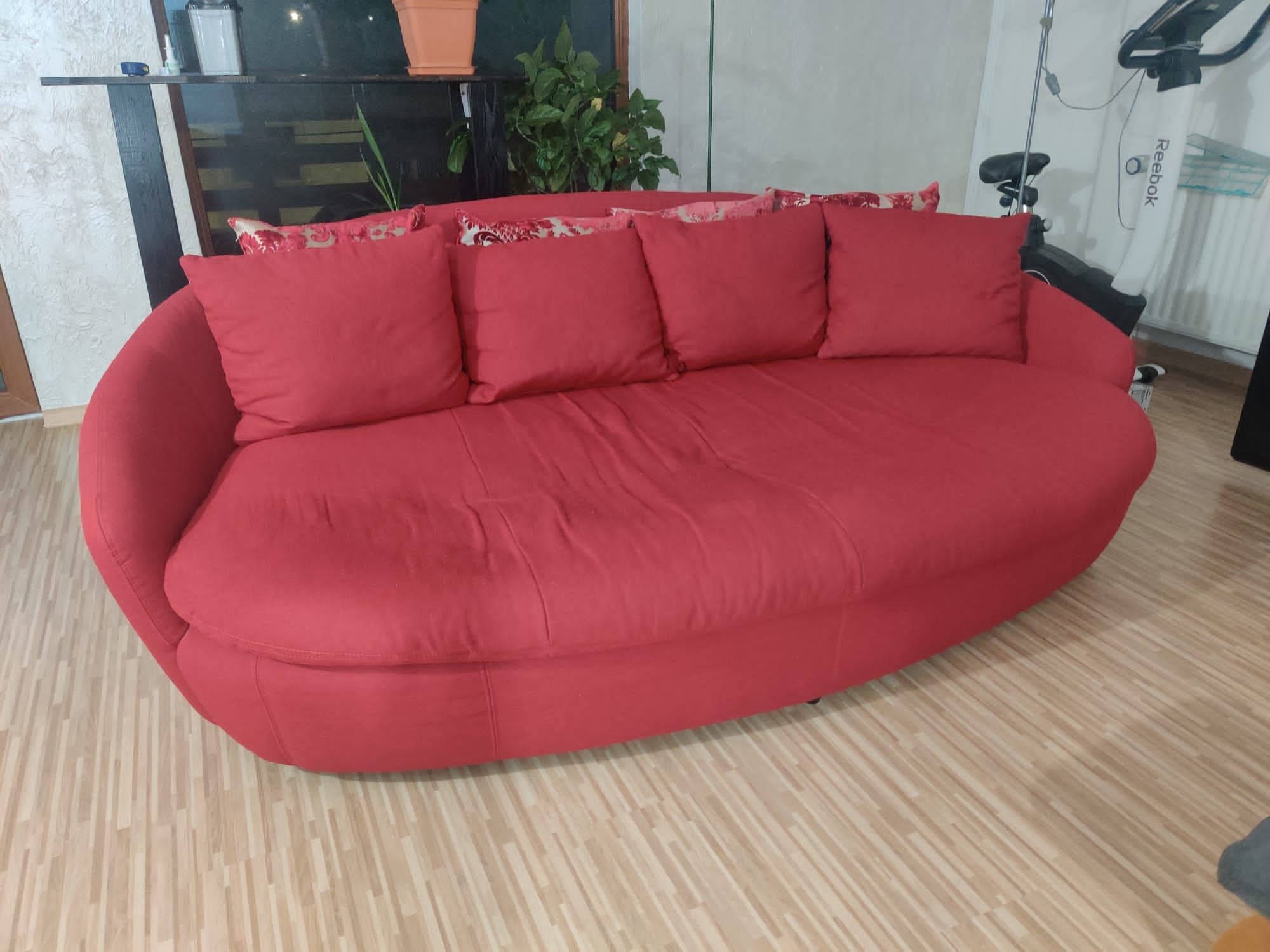 Canapea ovală colțar living sufragerie hol