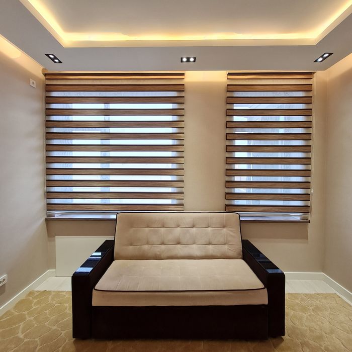 Жалюзи комбо | Жалюзи на окна | Установка карнизов. Jk045