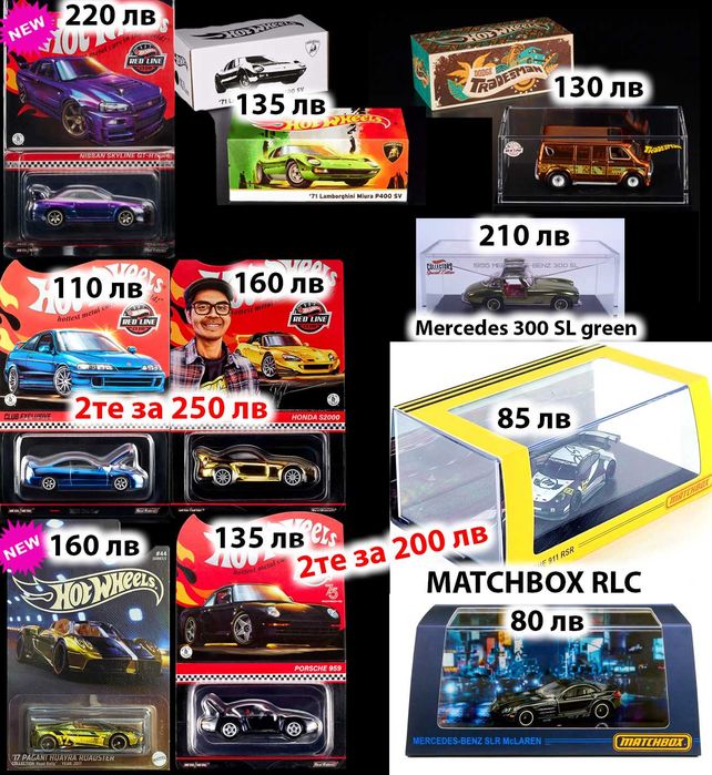 Хот Уилс Hot Wheels RLC, Fast Furious, Car Culture, Boulevard, Formula