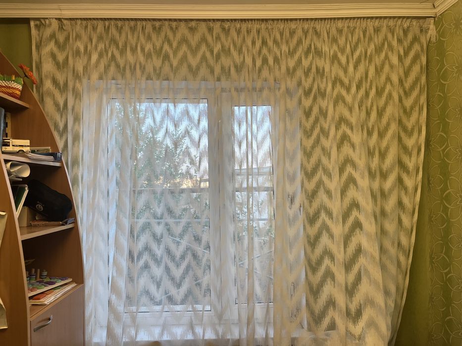 Тюль белая б/у можно для детской