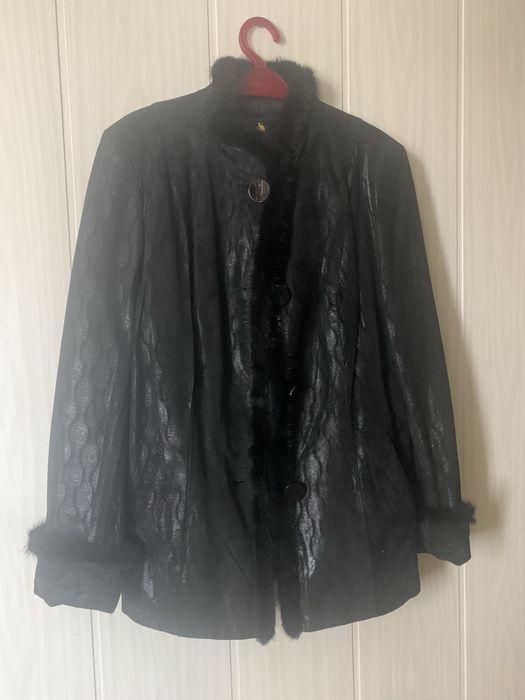 8000  осенняя удлиненное пальто-46 р