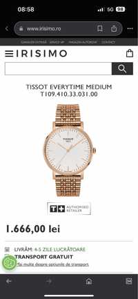 Ceas  tissot everytime medium