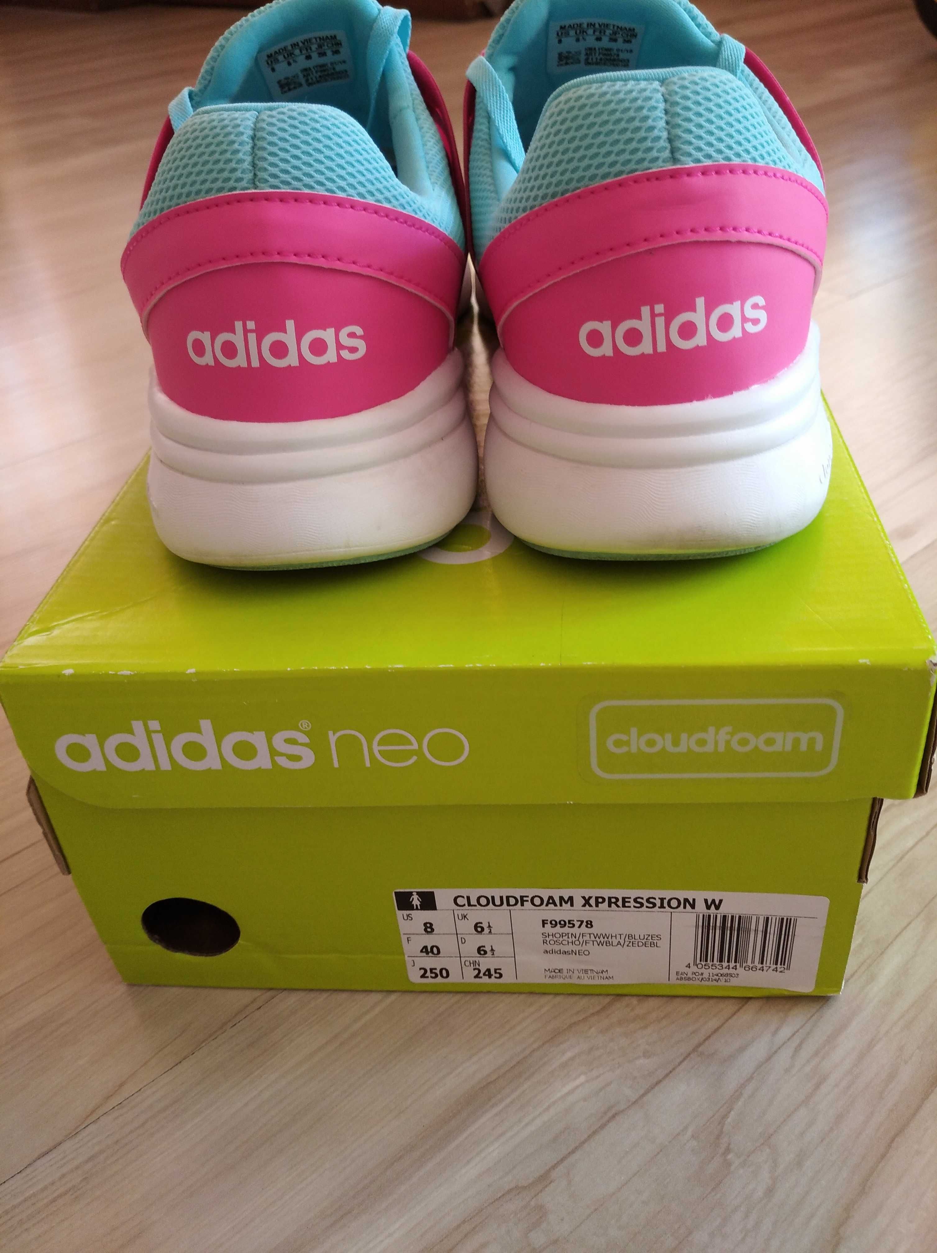 Adidas neo 40 номер, Puma 38,5