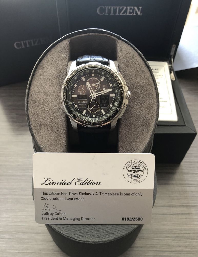 CITIZEN Eco-Drive SkyHawk A-T Limited Edition / Прочетете описанието /