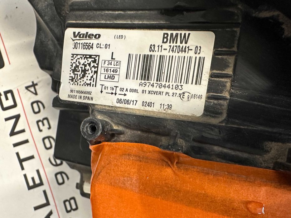 фар фарове LED BMW 3 GT F34 far farove за БМВ 3 ГТ Ф34 ЛЕД