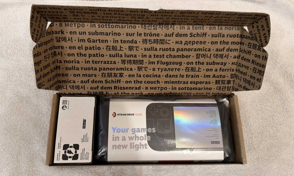 чисто нов Steam Deck Oled 1Tb, 1000Gb, Steamdeck, Steamdek