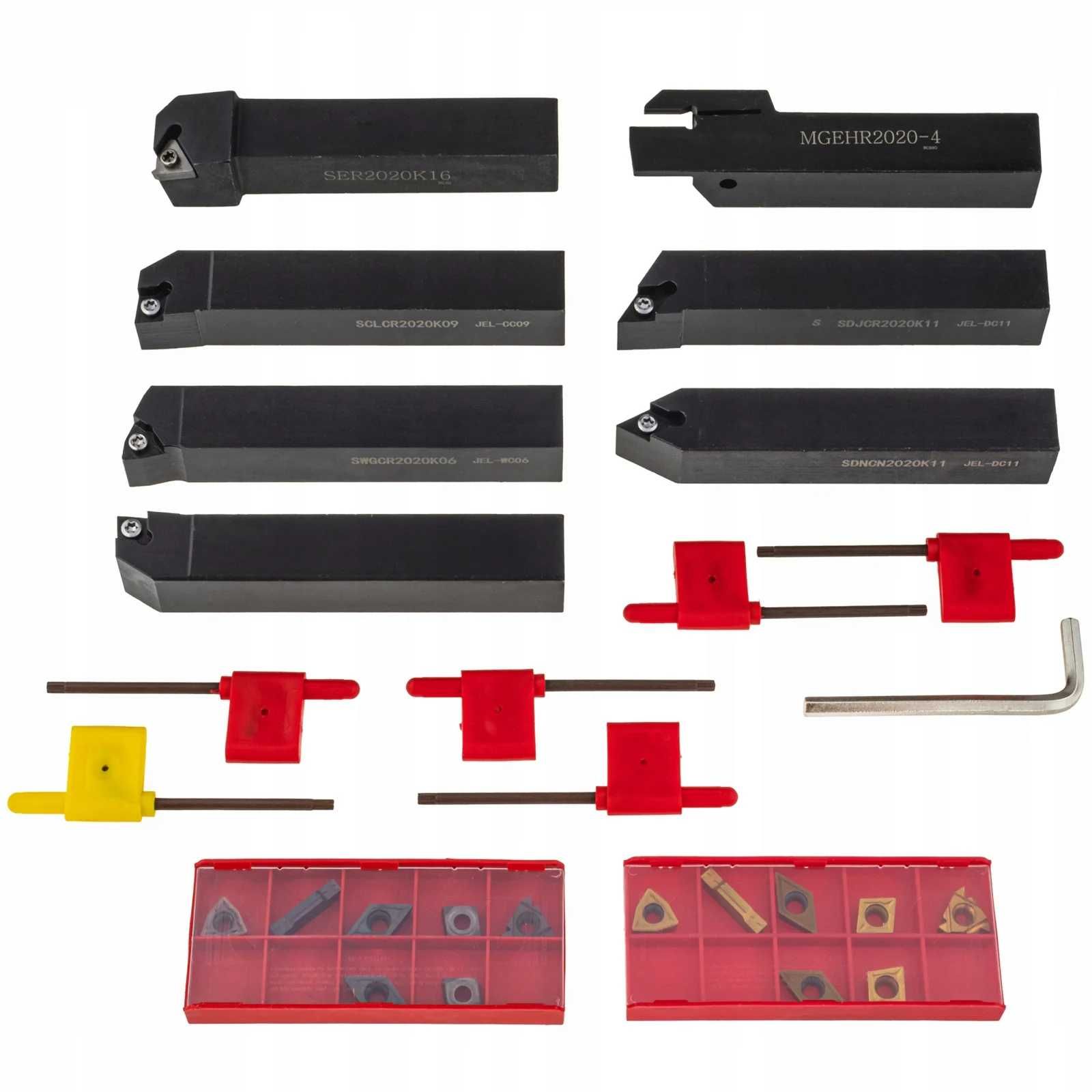 Set cutite strung cu placa inlocuibila dalti strunjire 20x20mm (S12022