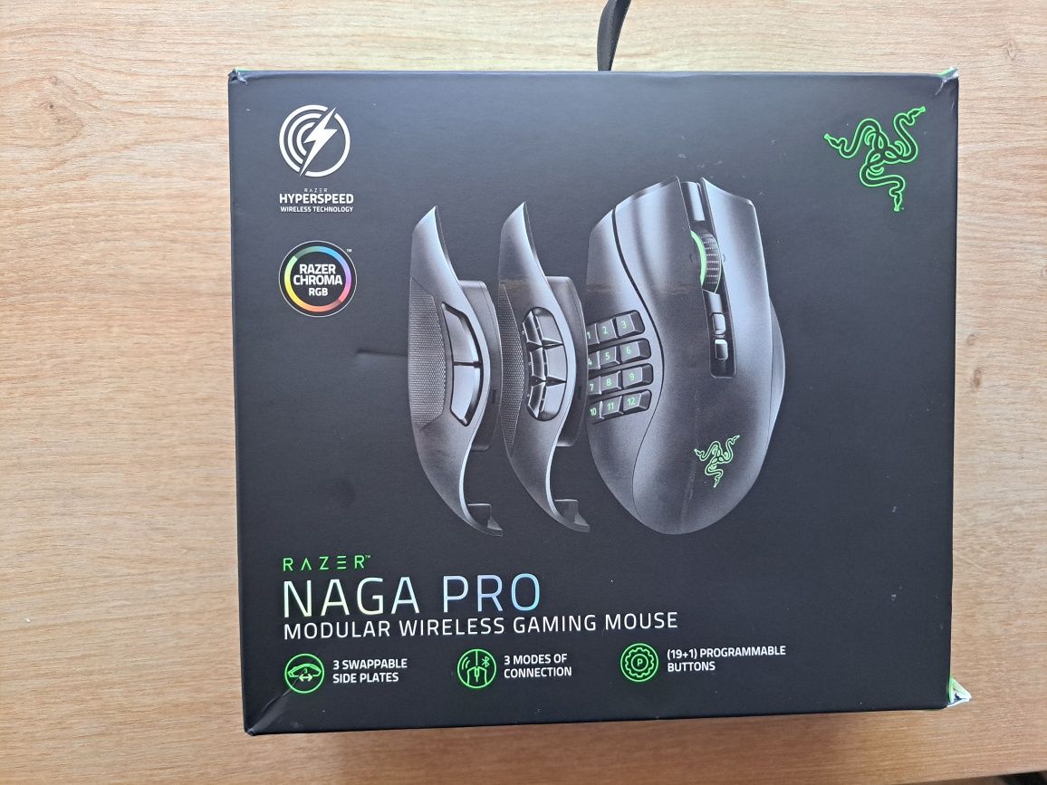 Mouse Gaming Wirelsess Razer Naga Pro NOU