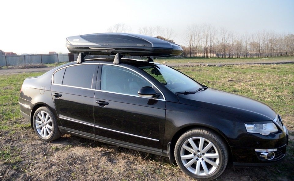 VW Passat B6 B7 Багажник за покрив (напречни греди, релси, рейлинг)
