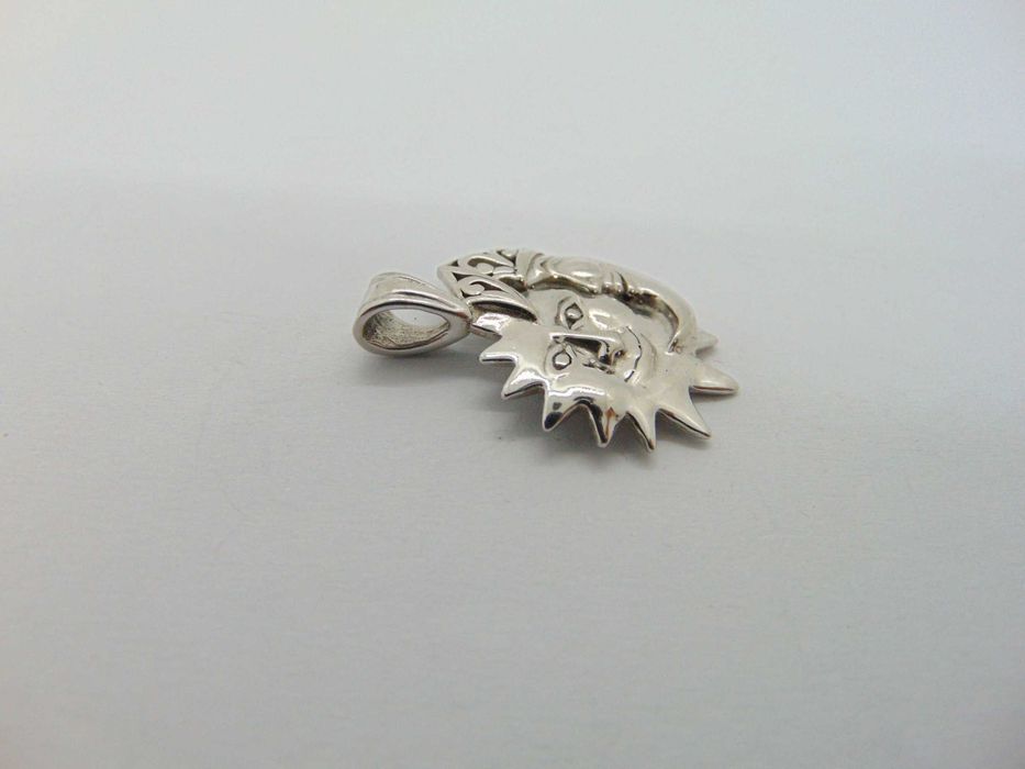 Pandantiv soare si luna din argint