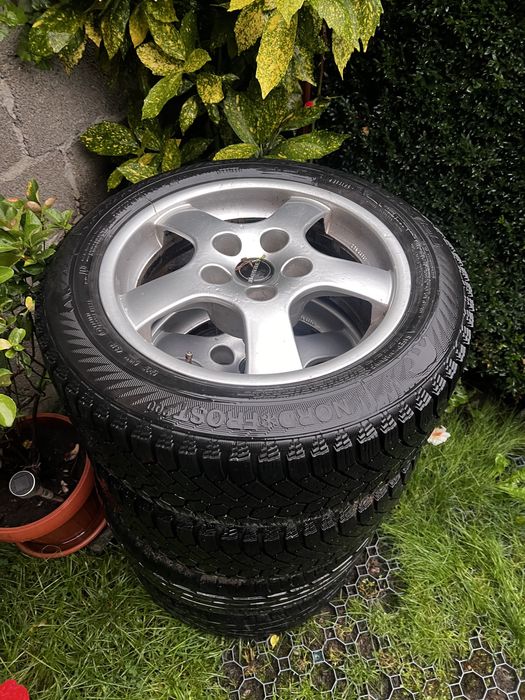 Jante Borbet FR 16” 5x120 ET20 cu anvelope de iarnă – BMW E46/E39/E90