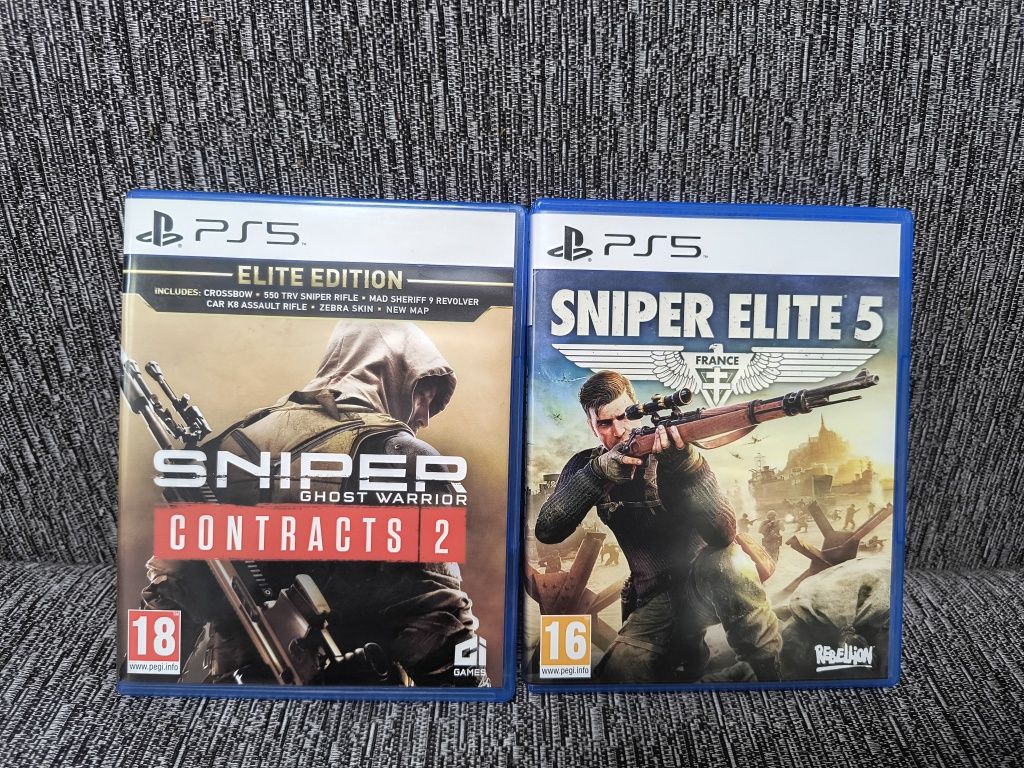 Sniper Ghost Warrior Contracts 2 , Sniper Elite 5 PS5