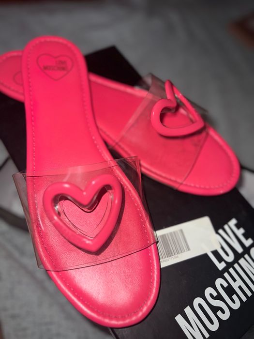 Дамски чехли LOVE MOSCHINO 41