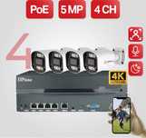 KIT Complet Camere Supraveghere Video 4/8/12 CAMERE **OFERIM MONTAJ