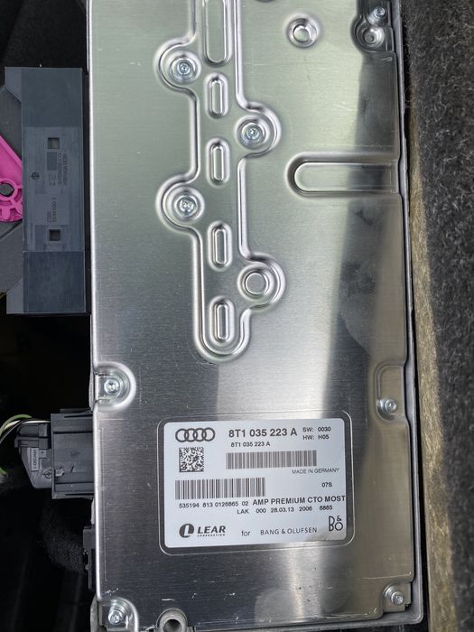Amplificator sunet Bang Olufsen Audi A5 2013