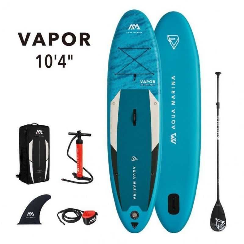 Уиндсърф iSup Aqua Marina Vibrant, 244 x 71 x 10 см, Син без гребло