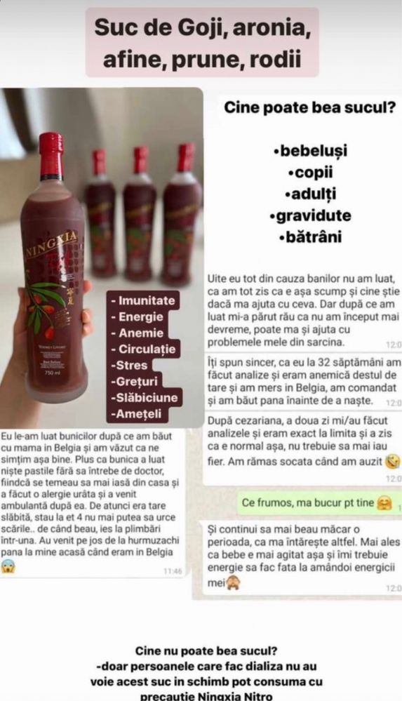 Ningxia Red - suc de goji
