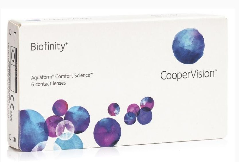 Нови диоптрични очила и лещи  Biofinity +4 диоптър