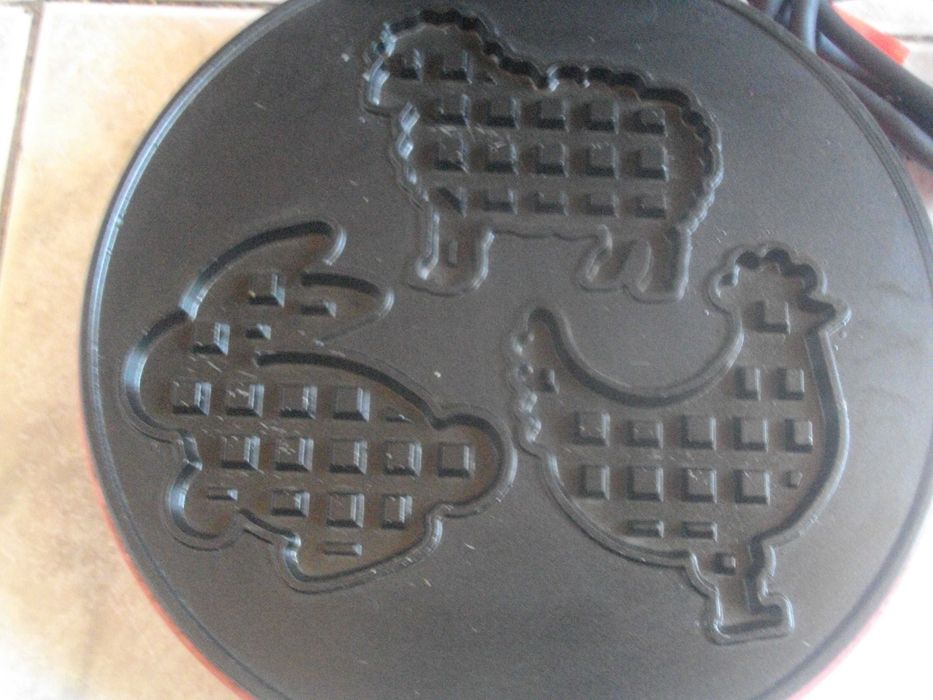 Нов Немски Гофретник 1200W-За Гофрети На Едри Фигури Животни-75-85мм