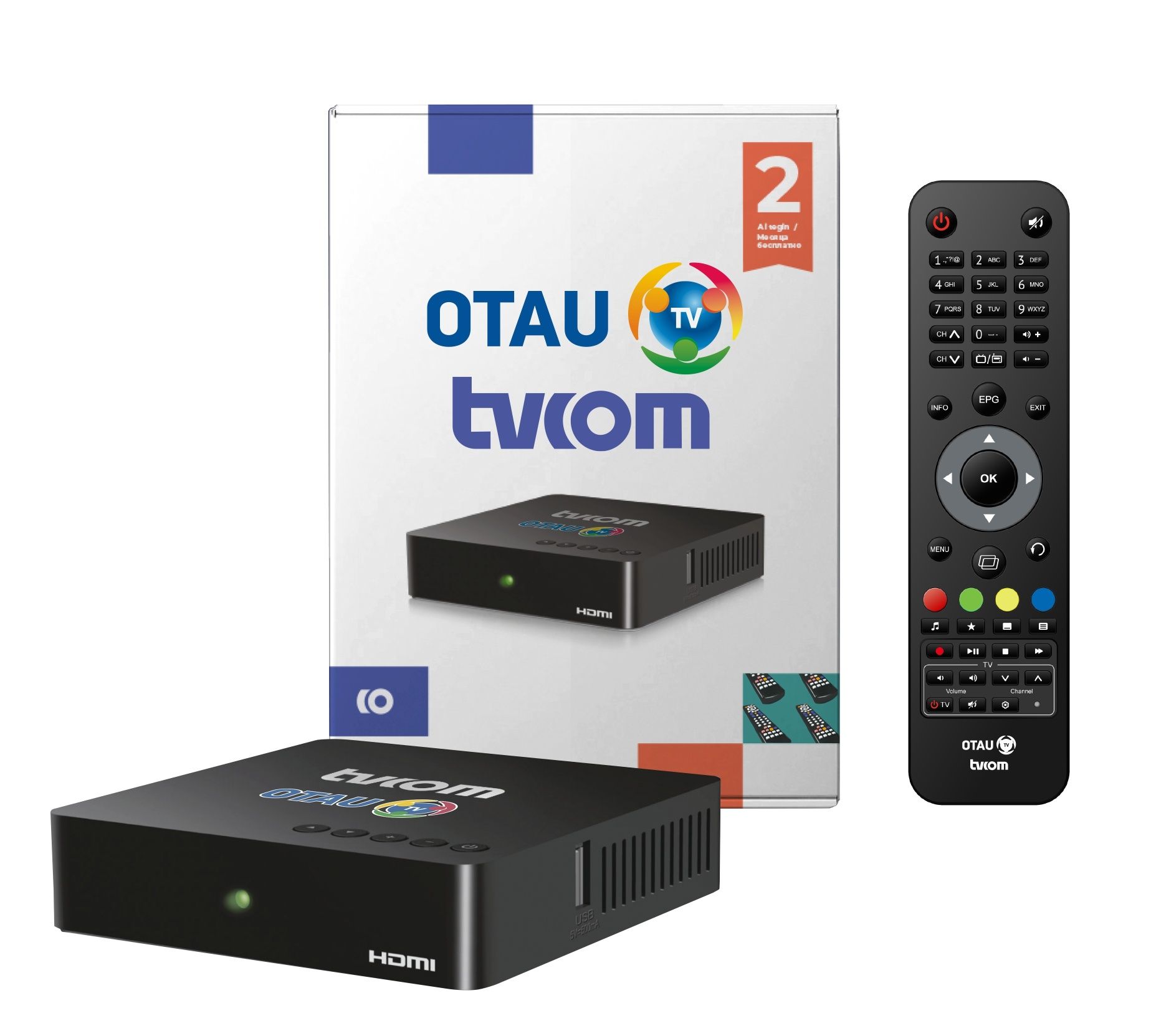 Спутниковый Тюнер отау тв TVcom