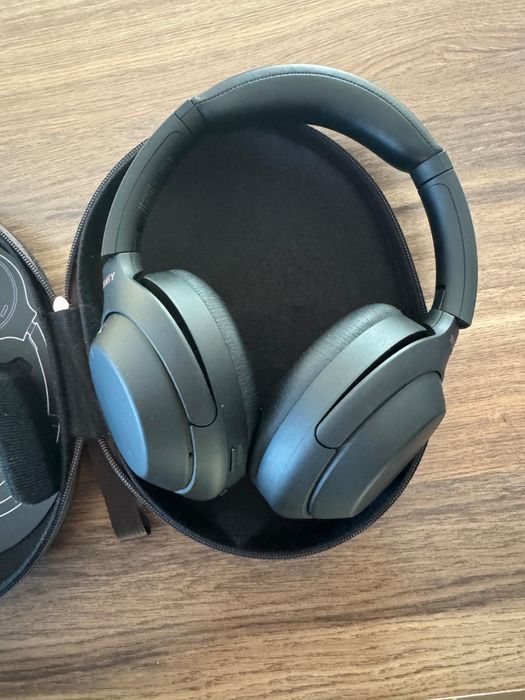 Casti Over the Ear Sony WH-1000XM4B, Wireless, Bluetooth, Noise cancel