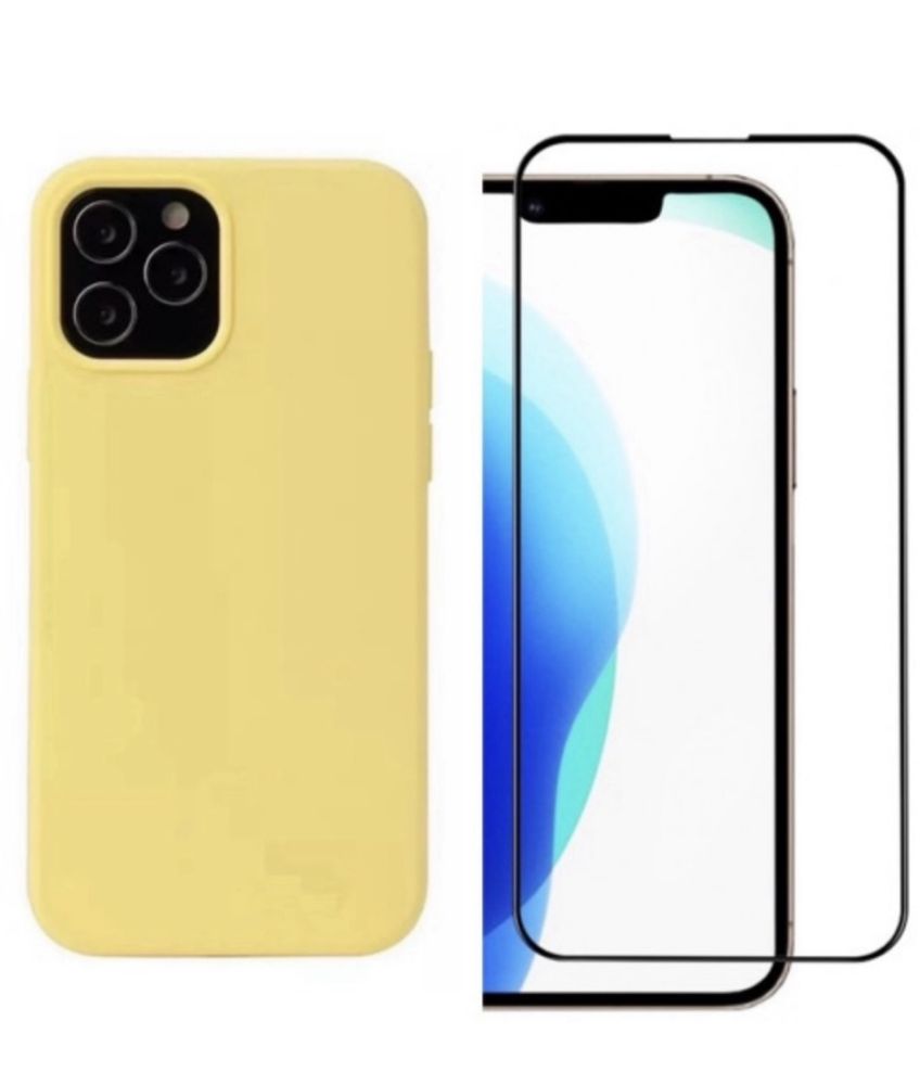 Husa Silicon Defen Case Thin +Folie Sticla Iphone 13/14/15/16E PRO MAX