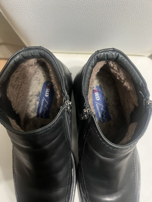 Сапоги зимние кожаные Nord