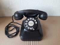 Telefon vechi din ebonita neagra