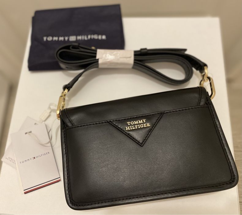 Geantă piele Tommy Hilfiger originală