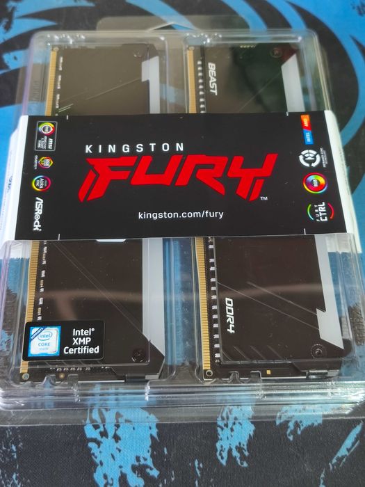 Оперативная память Kingston KF432C16BB12AK2/2x16 32 Гб