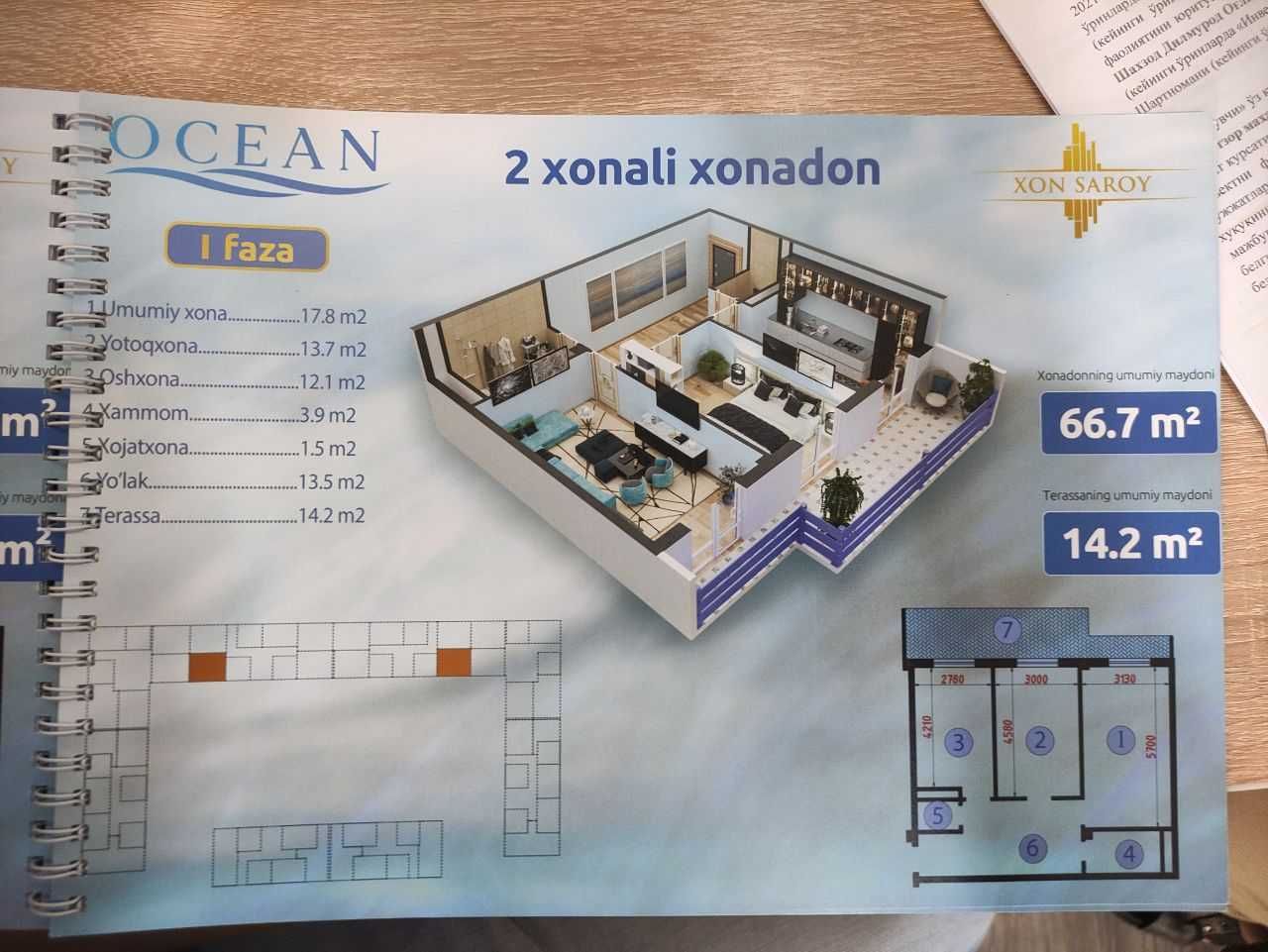 2 hona 67 m² XonSaroy Ocean