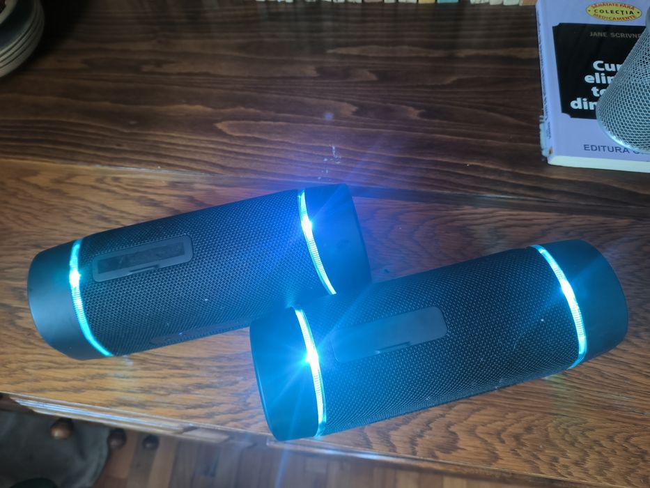 Set 2 boxe Wireless Bluetooth Sony SRS XB 33 extra bass vs jbl