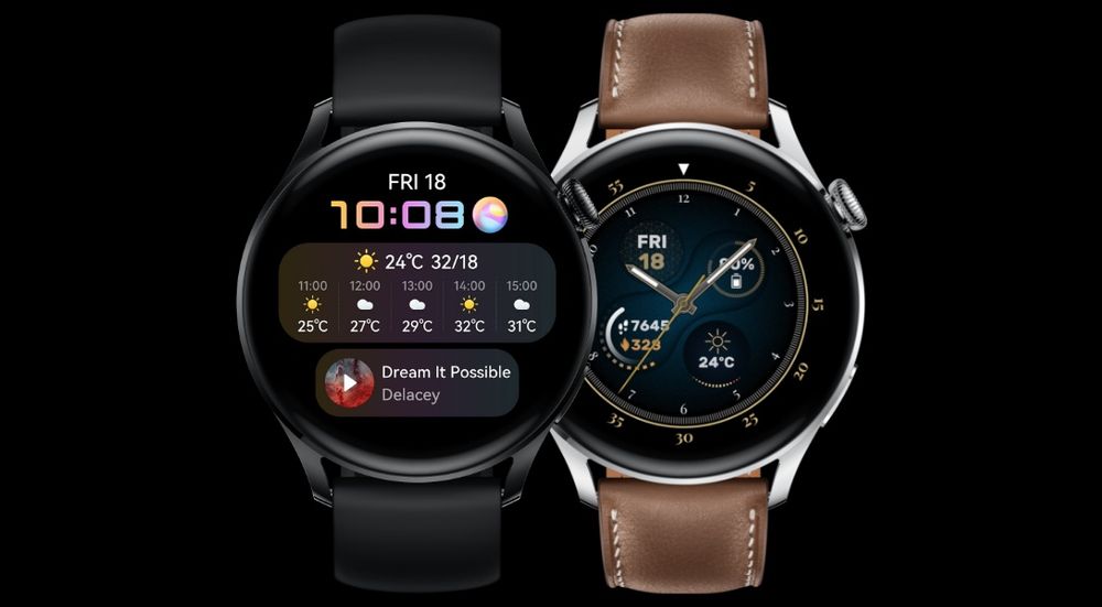 Флагманские премиальные смарт часы HUAWEI WATCH 3 active с eSim GPS