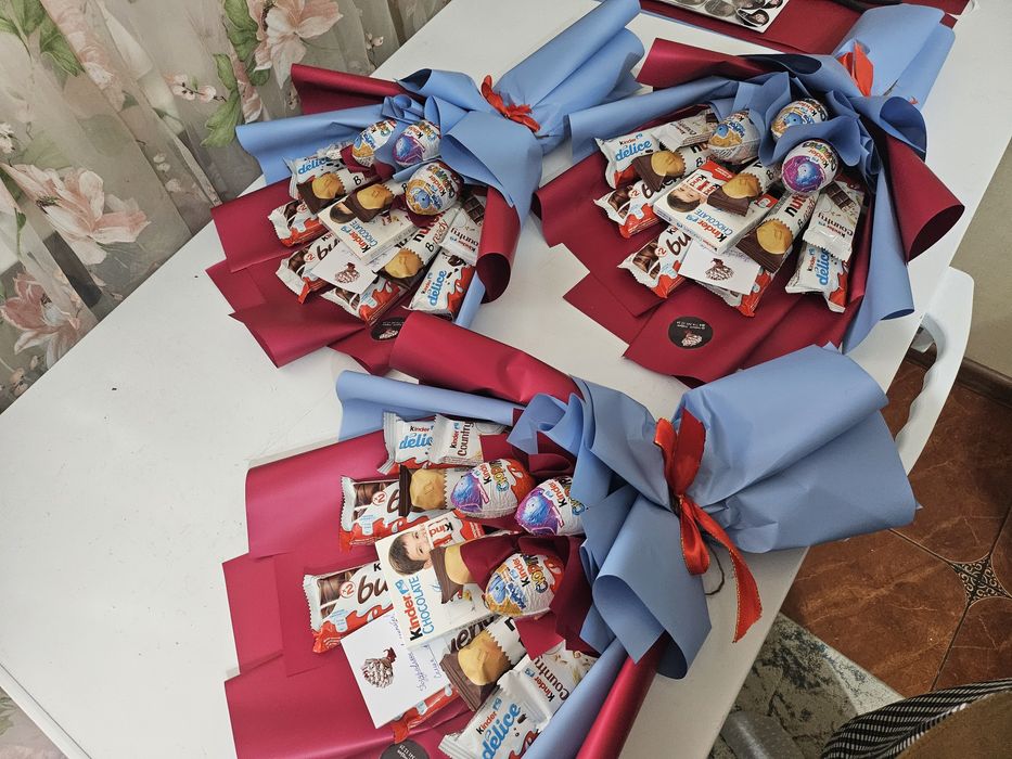 Букет из конфет, сладкий букет