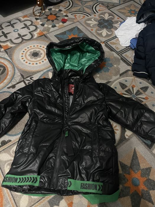 Куртка для мальчиков и комбинезон для малыша