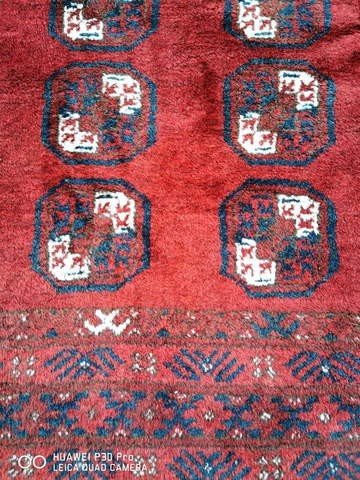 Ръчно Тъкан Оригинален Персийски Вълнен Килим