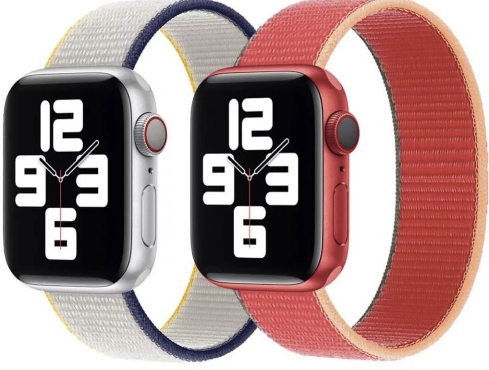 Curea Direct Nylon Style Compatibila Ceas Apple Watch