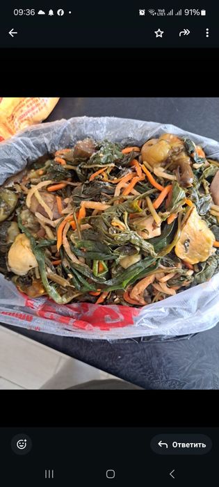 Салат огородный мусор ,тяйметеке